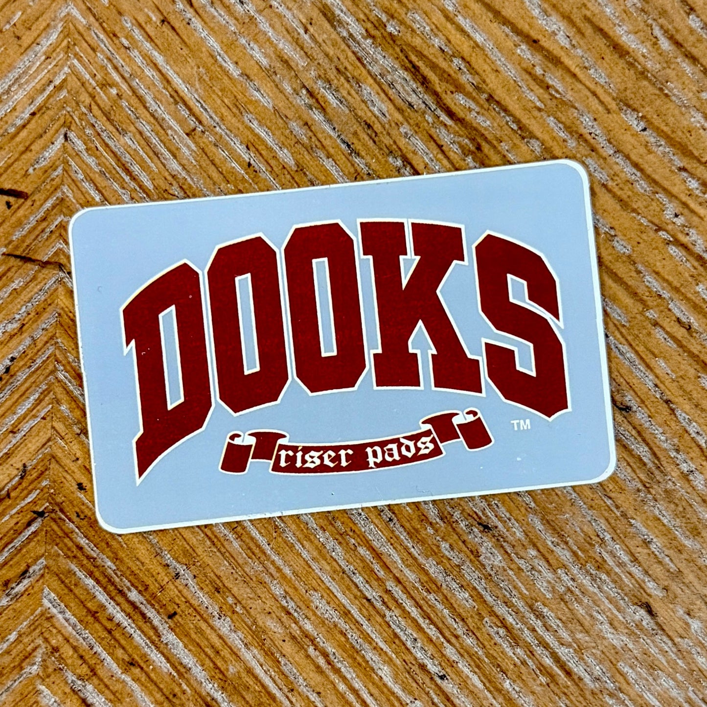 Dooks VINTAGE NOS Sticker 2.6"