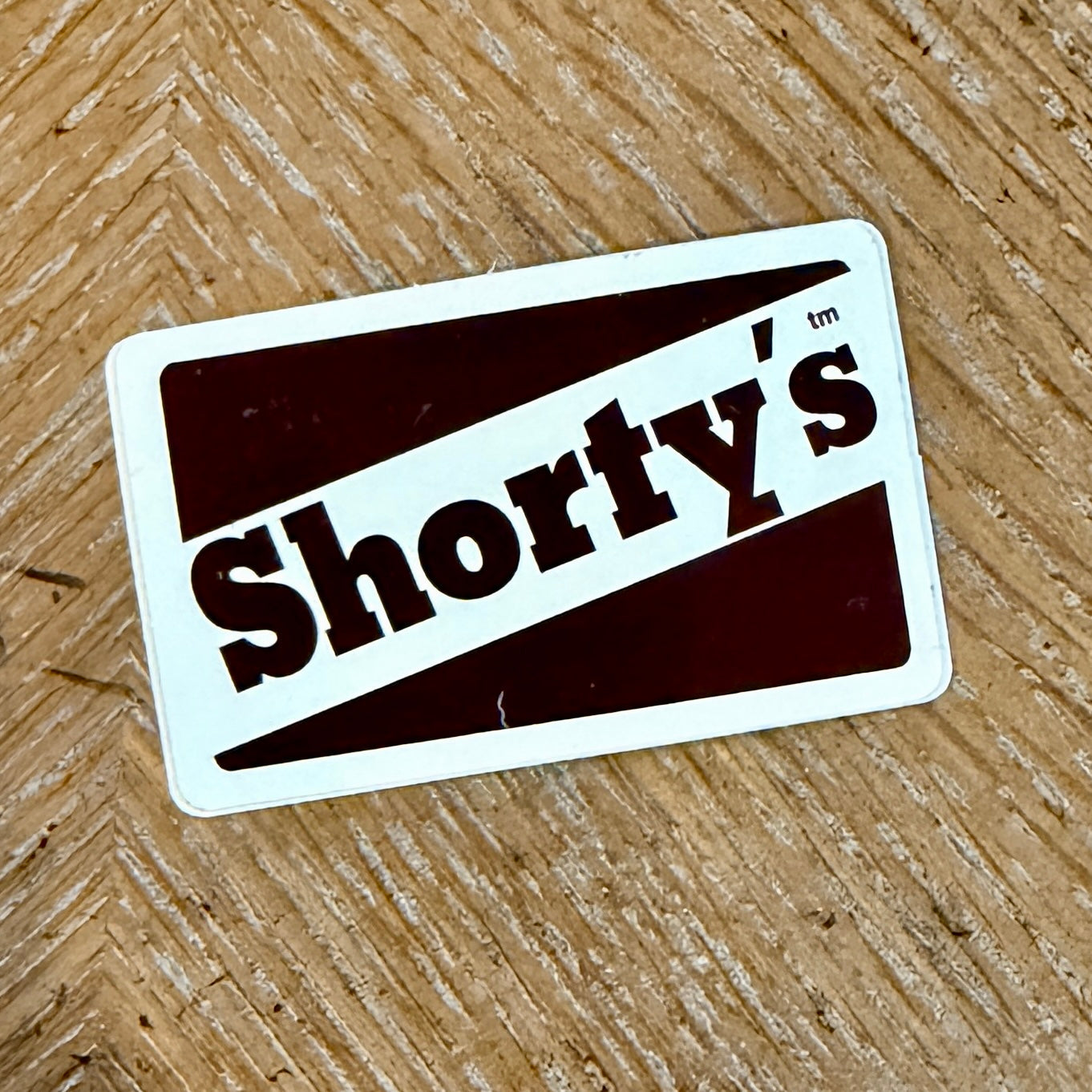 Shorty's VINTAGE NOS Sticker 2.6"