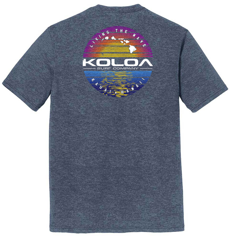 Koloa Reflecting Comfort Tri-Blend T-Shirt