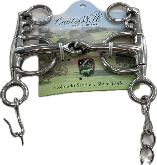 SS Pelham Eggbutt Single-jointed Bit