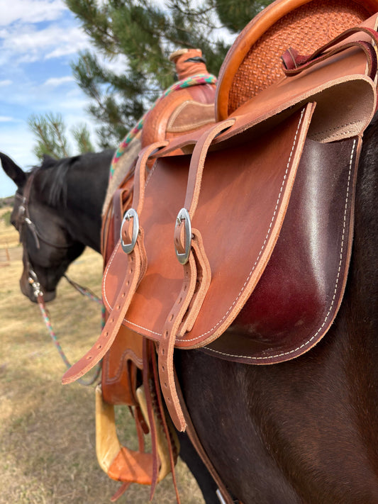 Extra Quality Leather Saddle Bags