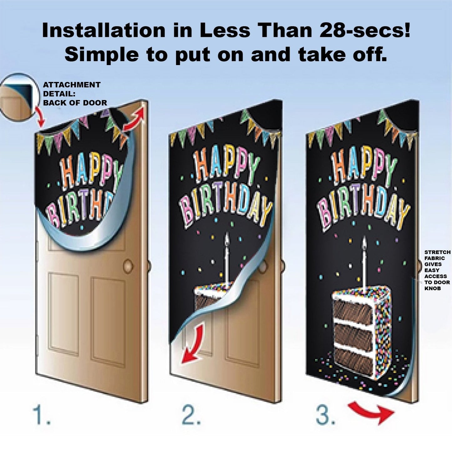 Happy Birthday with Balloons