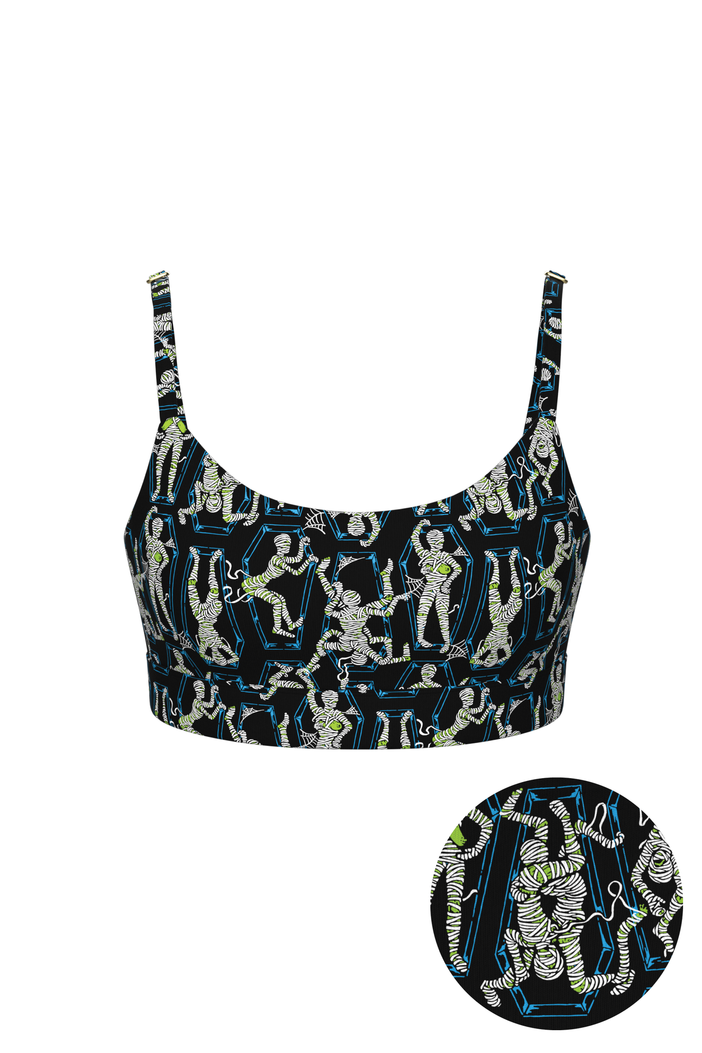 The Inter-Corpse | Halloween Mummies Boob Hammock™ Scoop Bralette