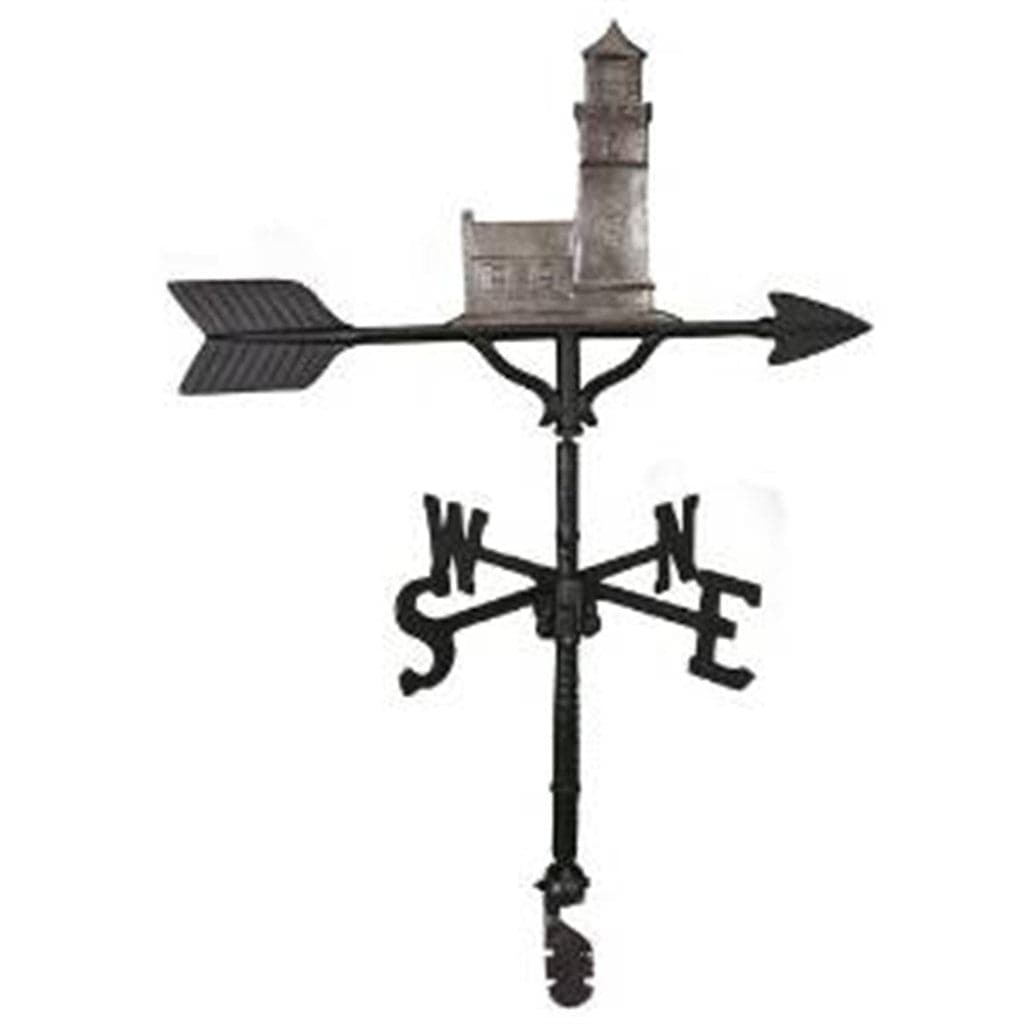 Lighthouse Cottage 32" Weathervane | Patriot Forged in the USA