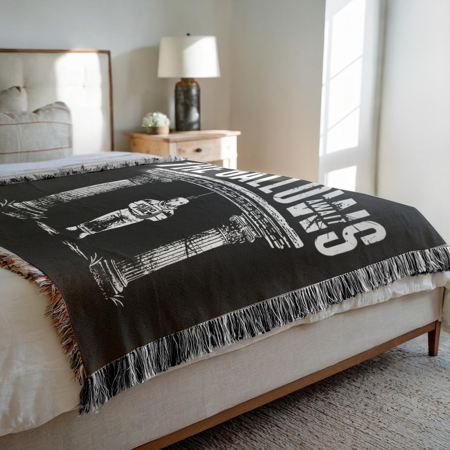 The Gallows Woven Blanket