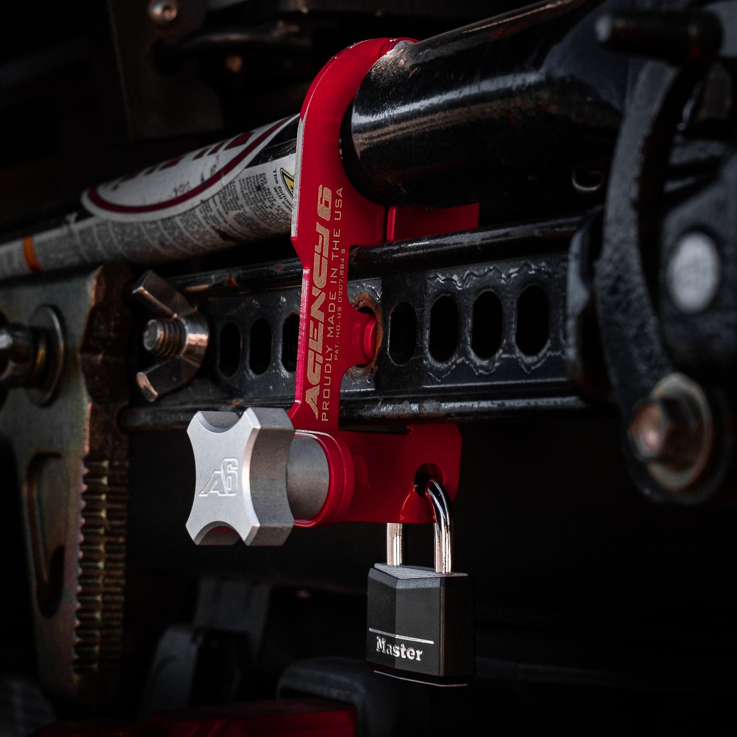 Jack Handle Keeper for Hi-Lift Jacks - (Red)