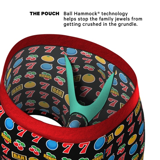 The Apex Jackpot | Slot Machine Ball Hammock® Pouch Underwear