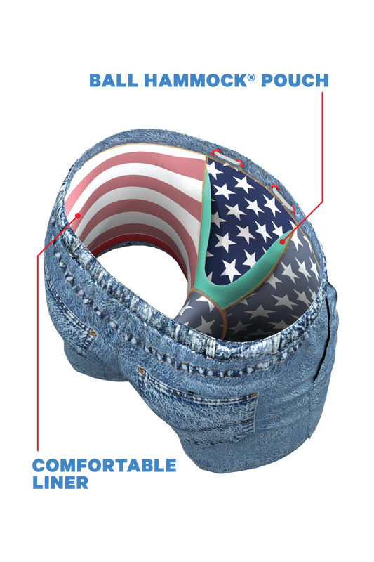The Jacksonville Jort | Denim Ball Hammock® Pouch 5" Swim Trunks