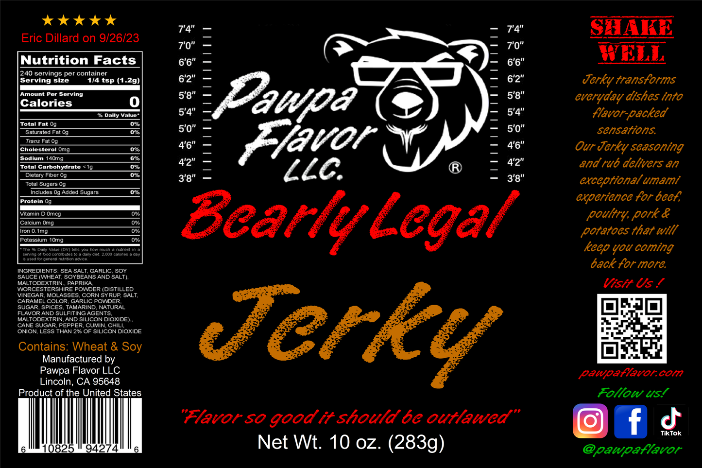 Bearly Legal Jerky