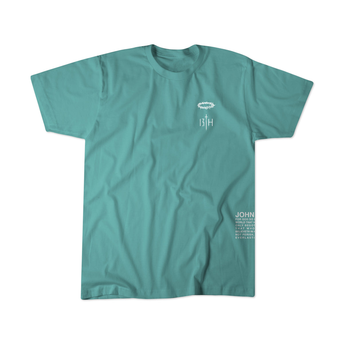 Youth Jesus Saves Seafoam Tee
