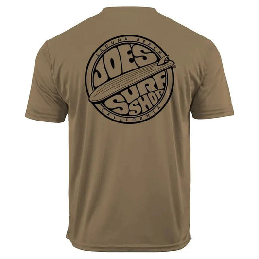 Joe's Surf Shop Fins Up Graphic Workout Tee