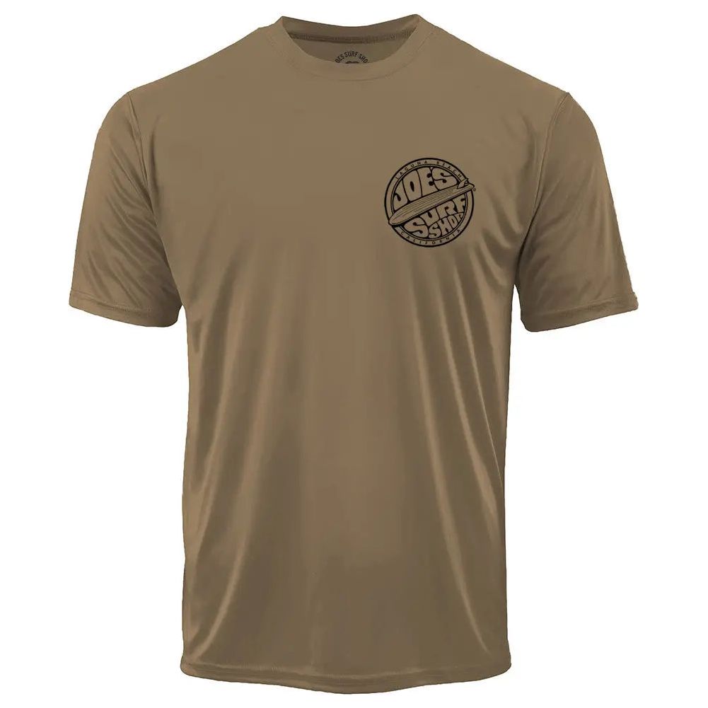 Joe's Surf Shop Fins Up Graphic Workout Tee