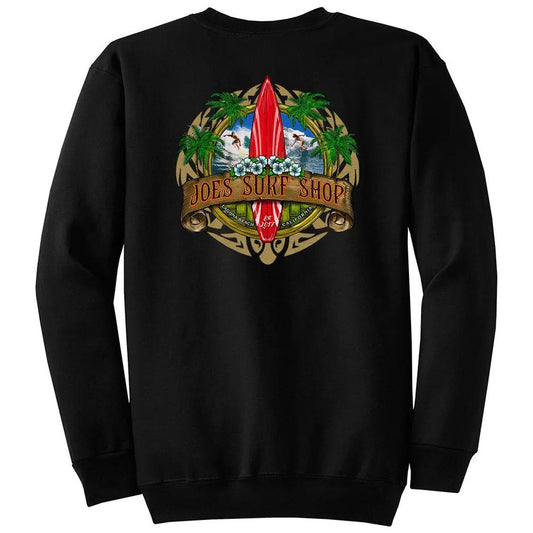 Joe's Surf Shop Longboard Crewneck