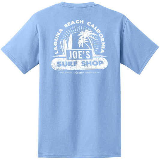 Joe's Surf Shop Vintage Beach Heavyweight Pocket Tee