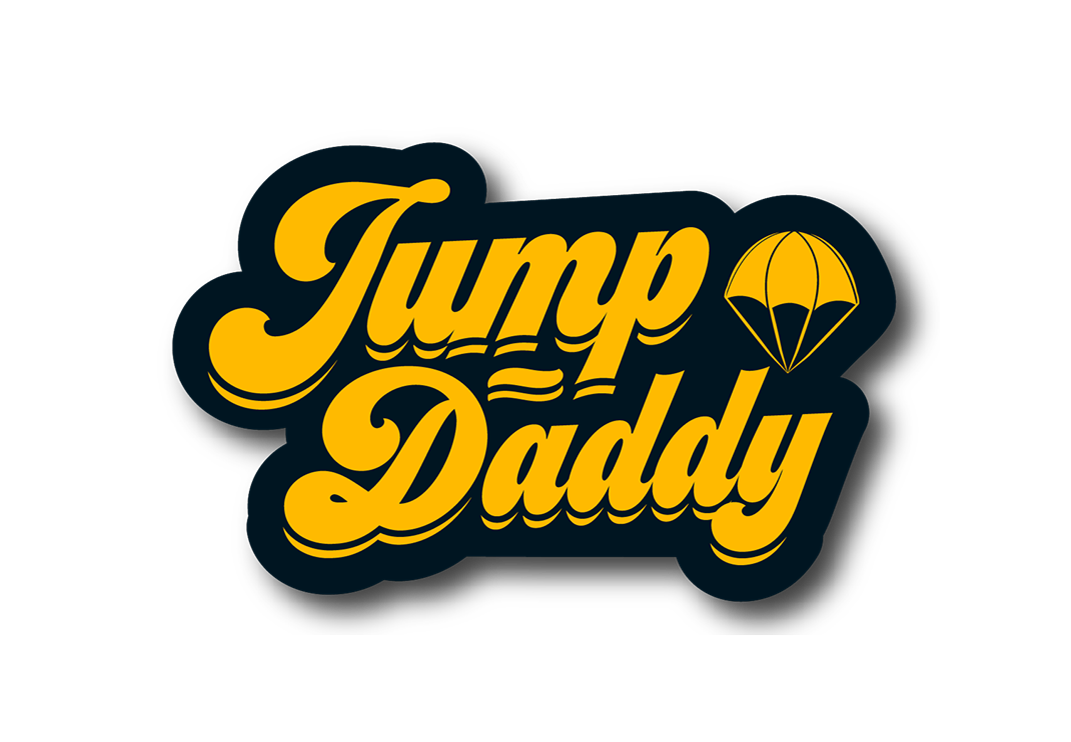 Jump Daddy Mellow Yellow Sticker