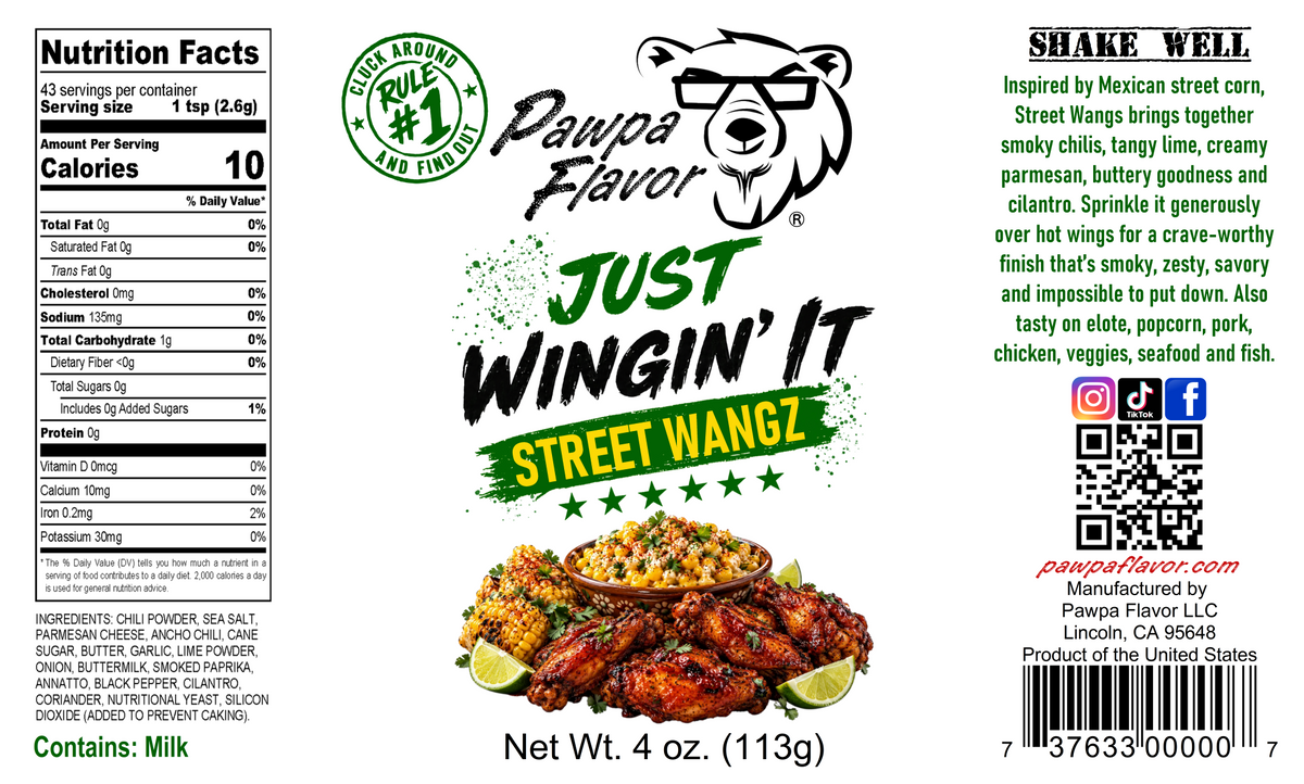 Just Wingin' It Street Wangz