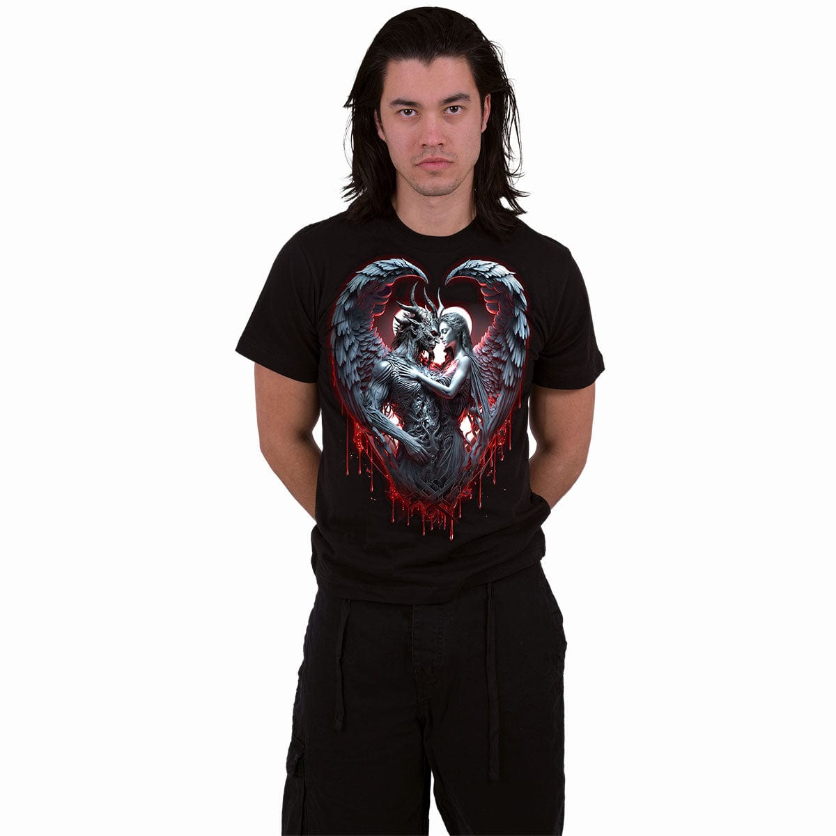 SOLEMN VOW - Front Print T-Shirt Black