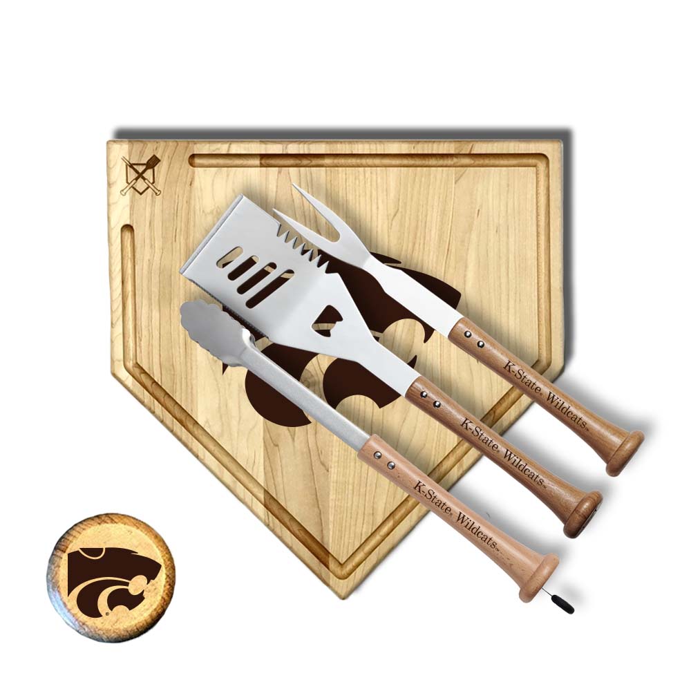 Kansas State "SILVER SLUGGER" Combo Set