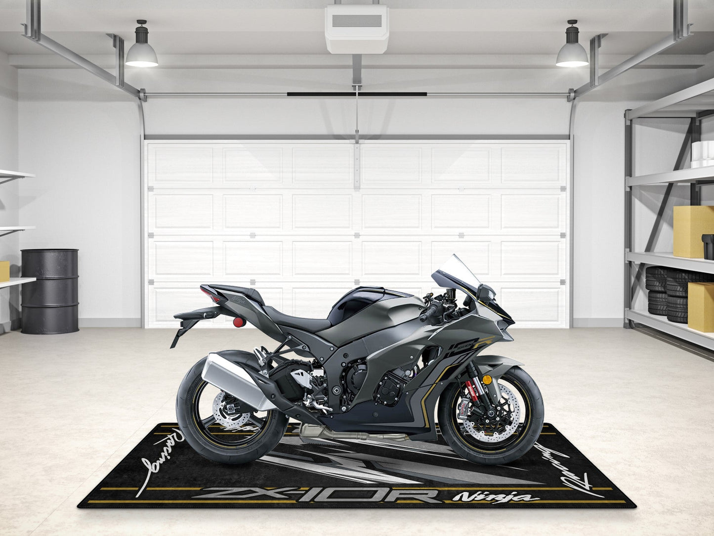 MPM Motorcycle Mat for Kawasaki ZX-10R - MM7250