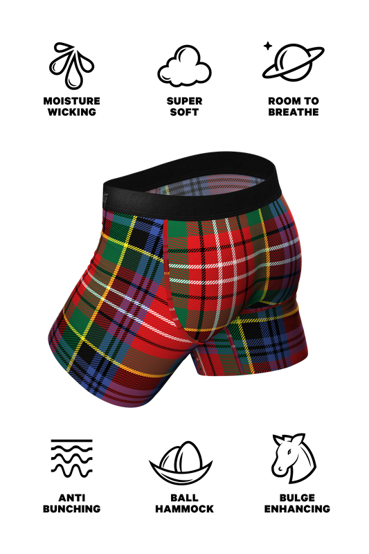 The Kiss Me There | Mistletoe Ball Hammock® Pouch Underwear With Fly