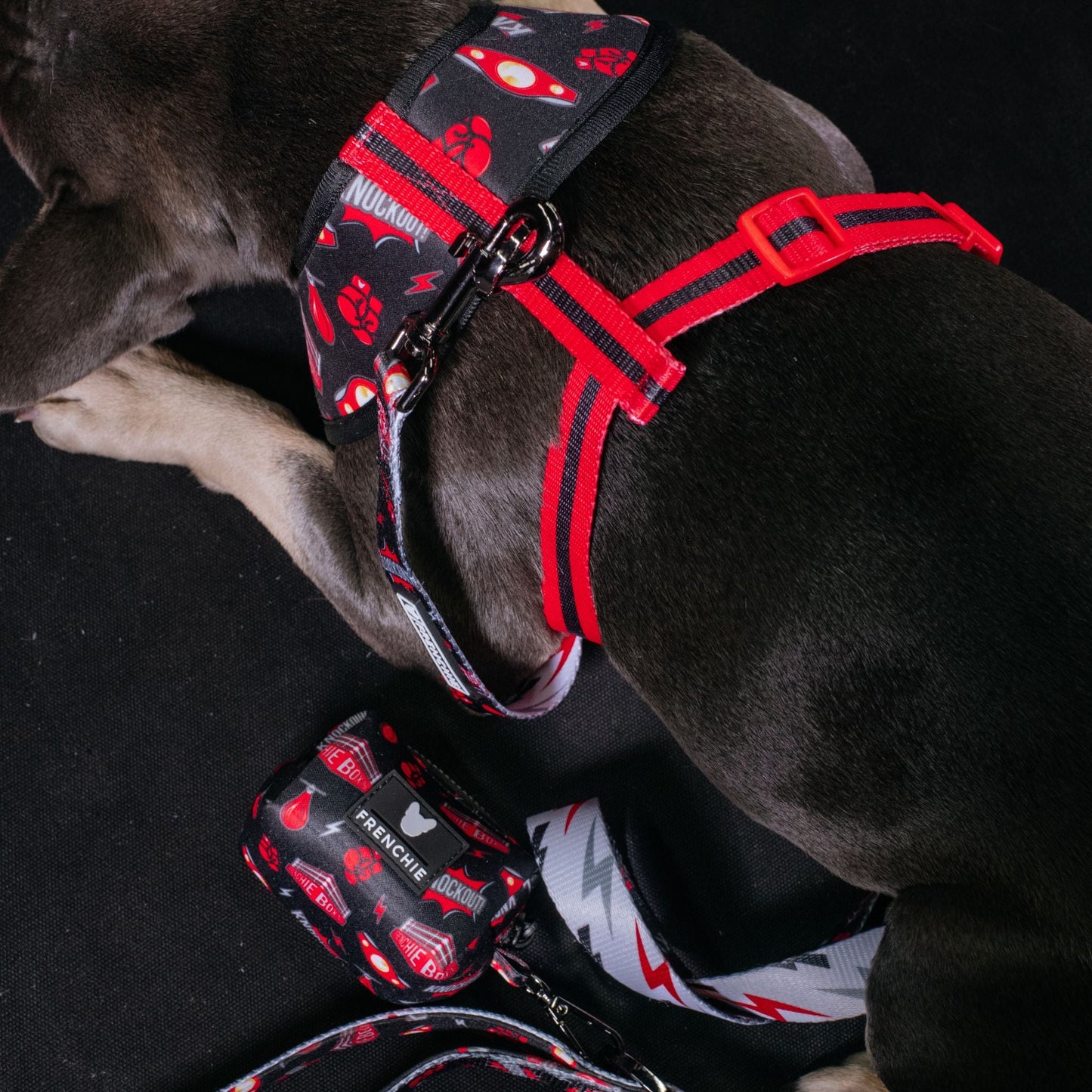 Frenchie Poo Bag Holder - Knockout