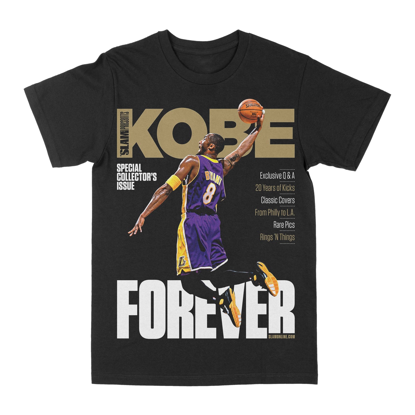Kobe "Forever" Slam Magazine Graphic Tee