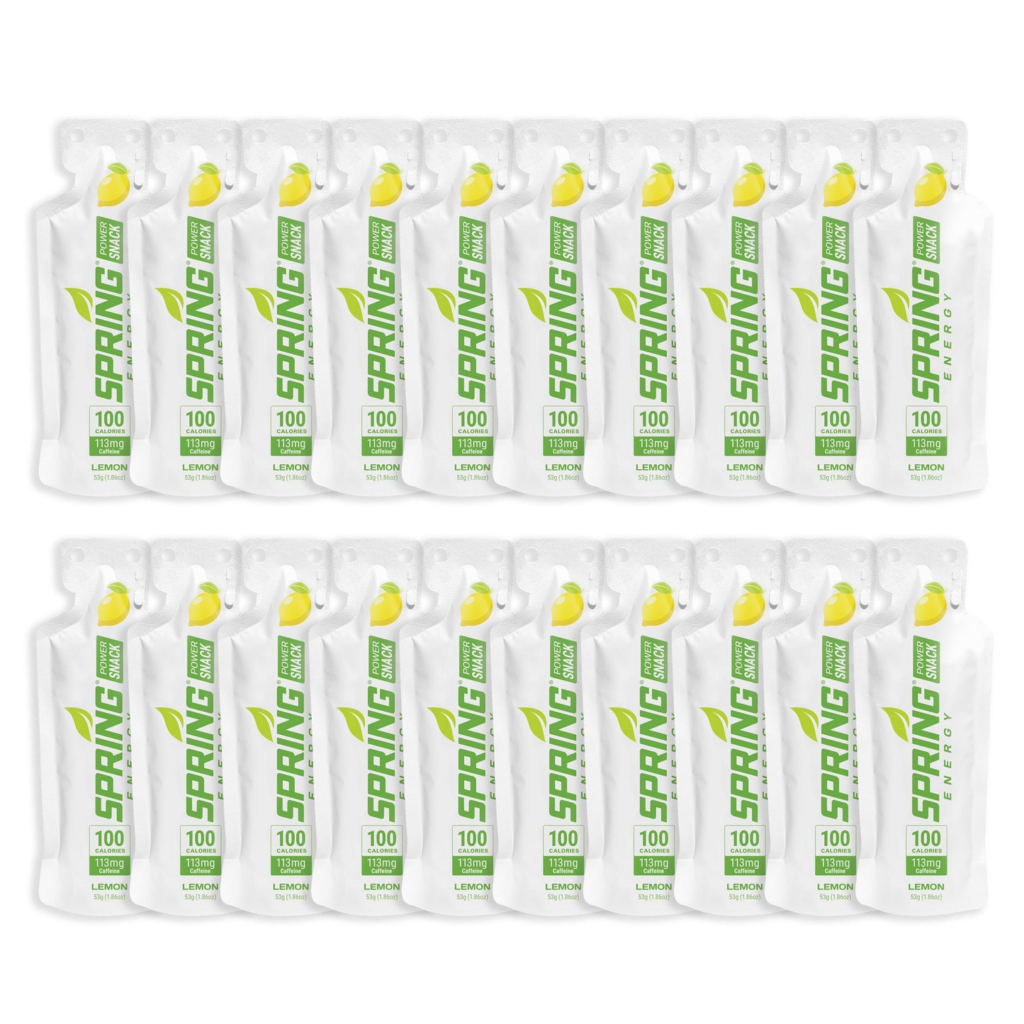 Lemon Power Snack with 113 mg of Caffeine 100 Kcal