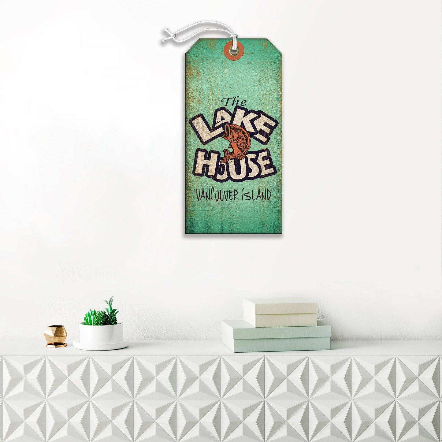 The Lake House - Luggage Tag