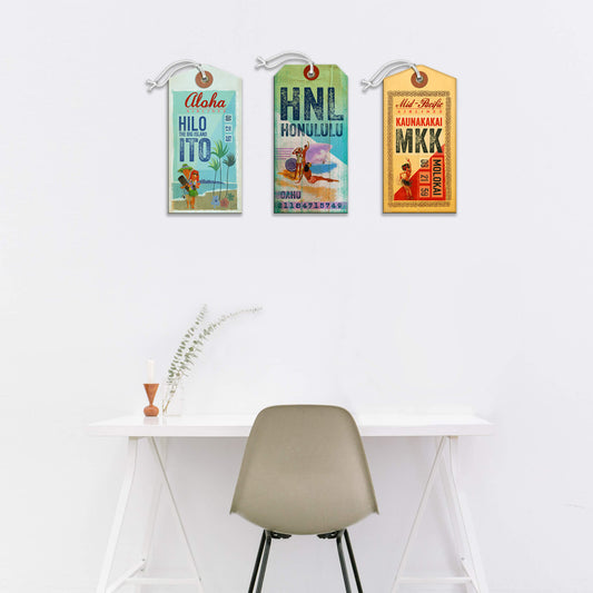 Aloha Airlines Luggage Tag