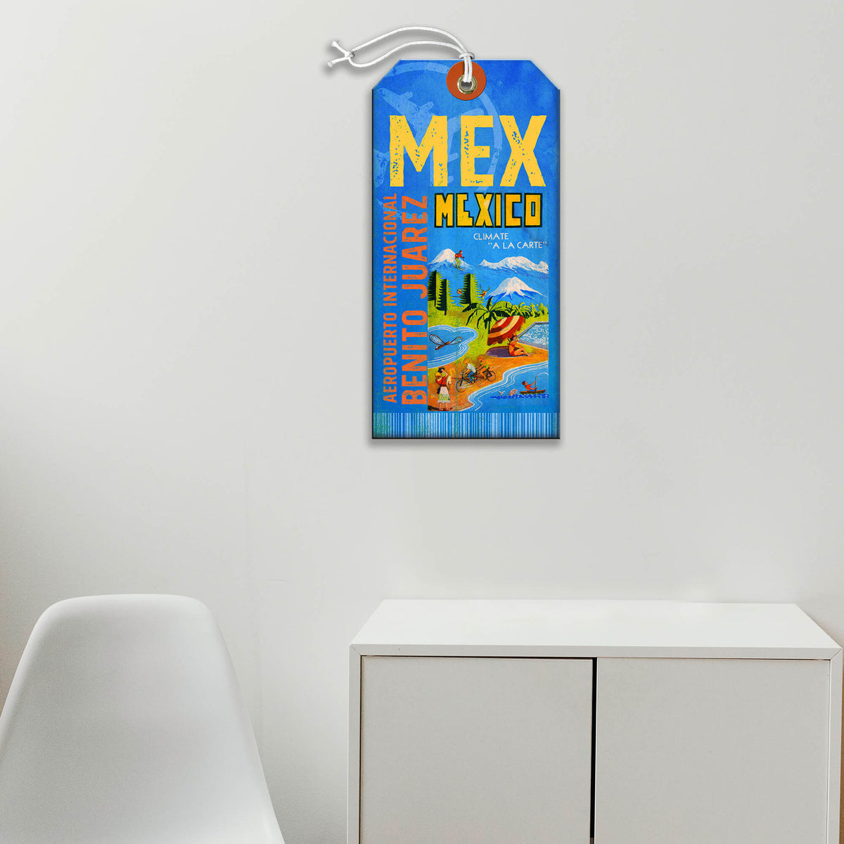 Benito Juarez International Airport - Luggage Tag