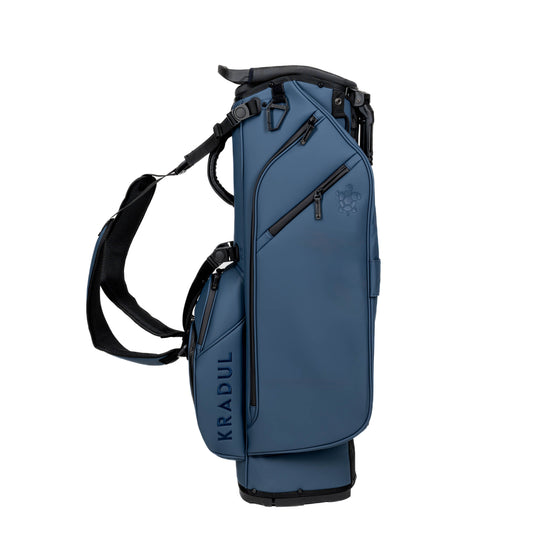 LUX 9.5" 14-Way Hybrid Stand Bag: Blue Steel