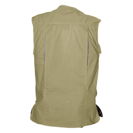 Vent Back Livingstone Vest for Women - Khaki