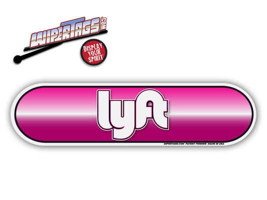 LYFT Oval Driver WiperTags