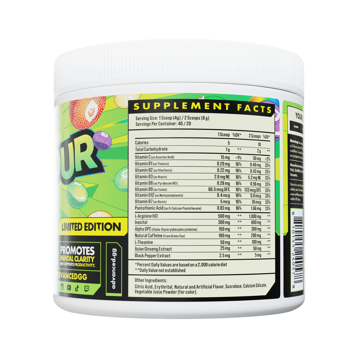 Sour Rainbow Candy