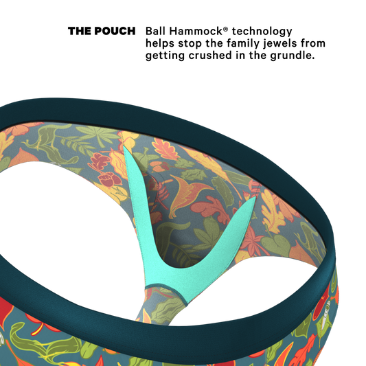 The Leaf Peeps | Naughty Leaves Ball Hammock® Pouch Underwear Briefs
