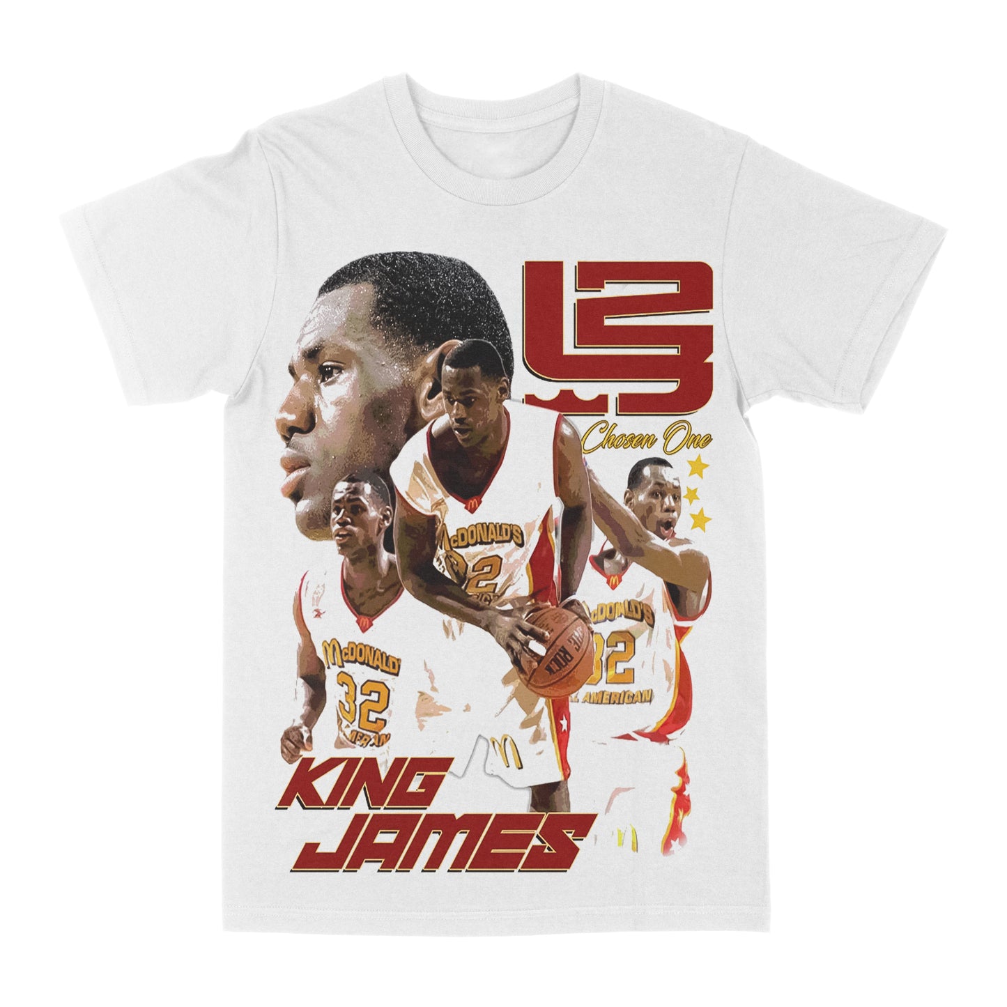 Lebron James "McDonalds" Graphic Tee
