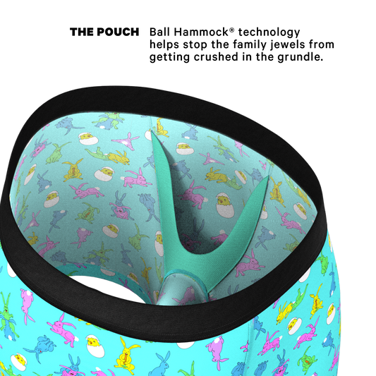The Like Rabbits | Easter Animals Ball Hammock® Pouch Underwear