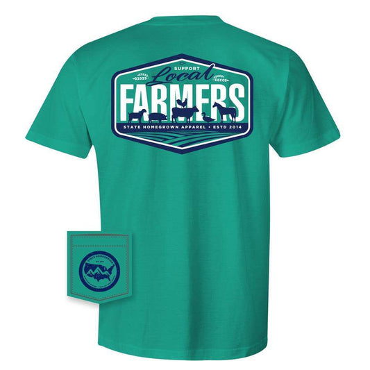 Local Farmers - Comfort Color Pocket Tee