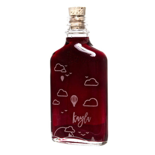 Glass Flask: Balloons