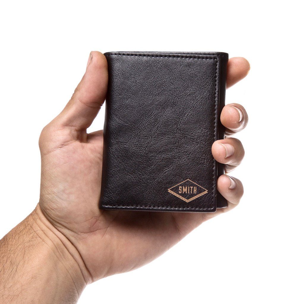 Personalized Trifold Wallet: Diamond