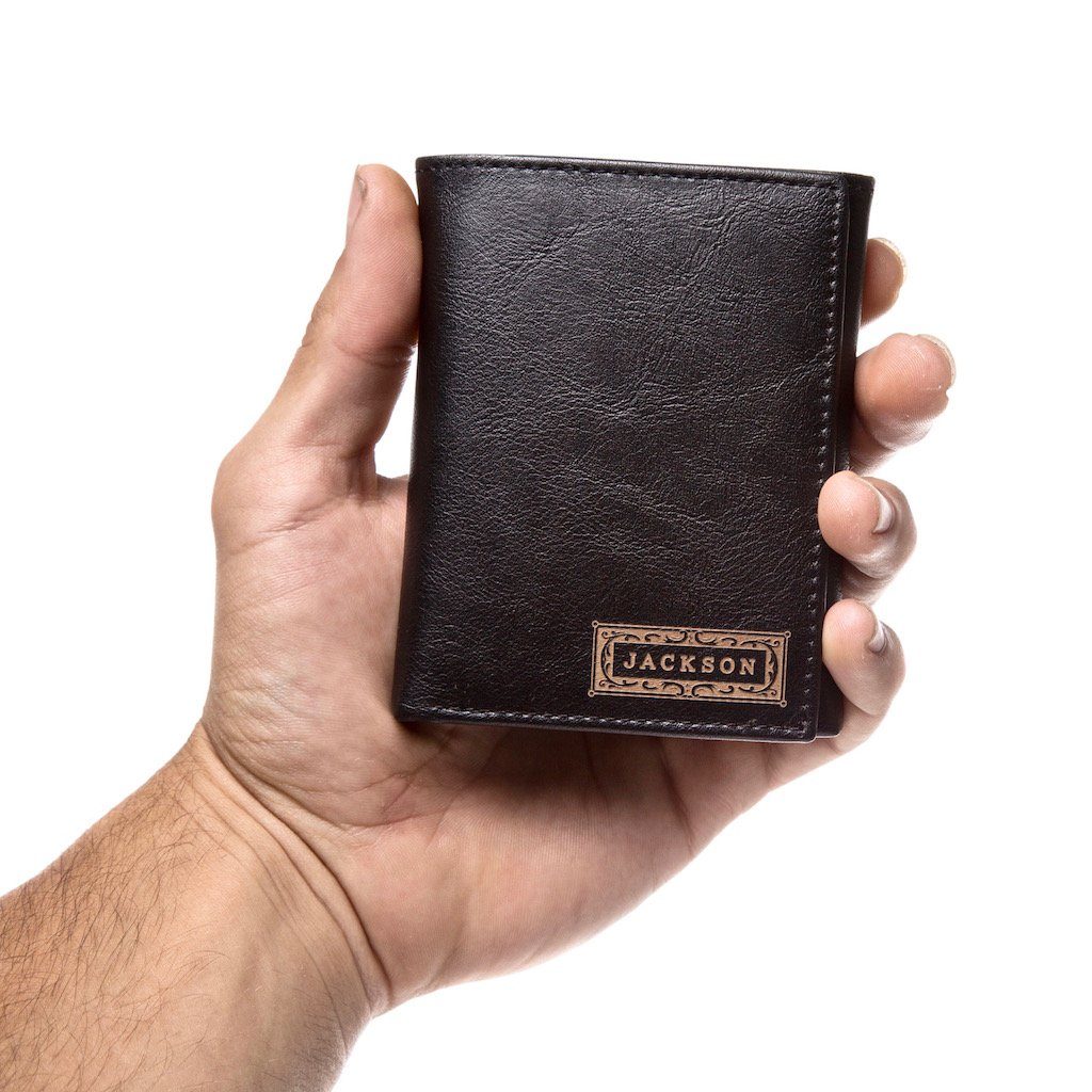 Personalized Trifold Wallet: Classic
