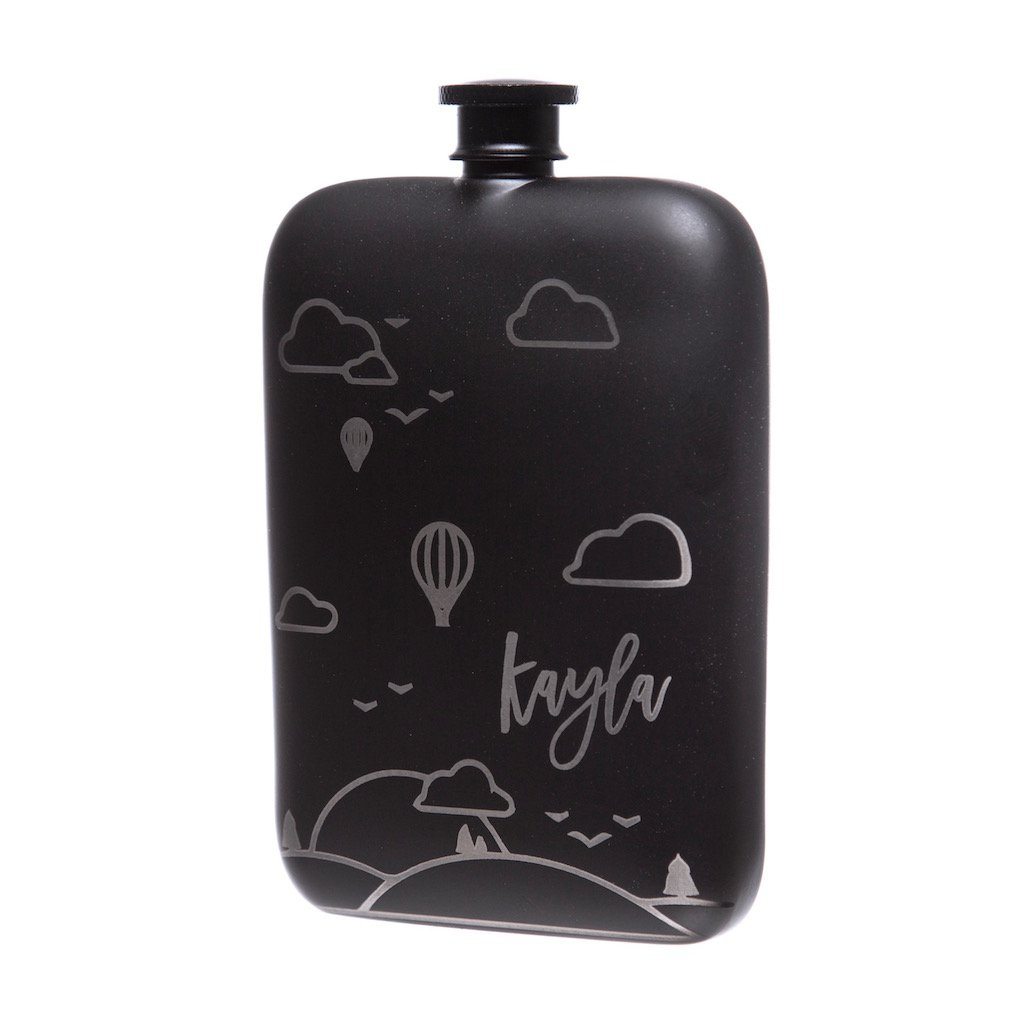 Hip Flask: Balloons