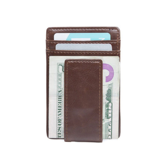 Money Clip Wallet: Circle
