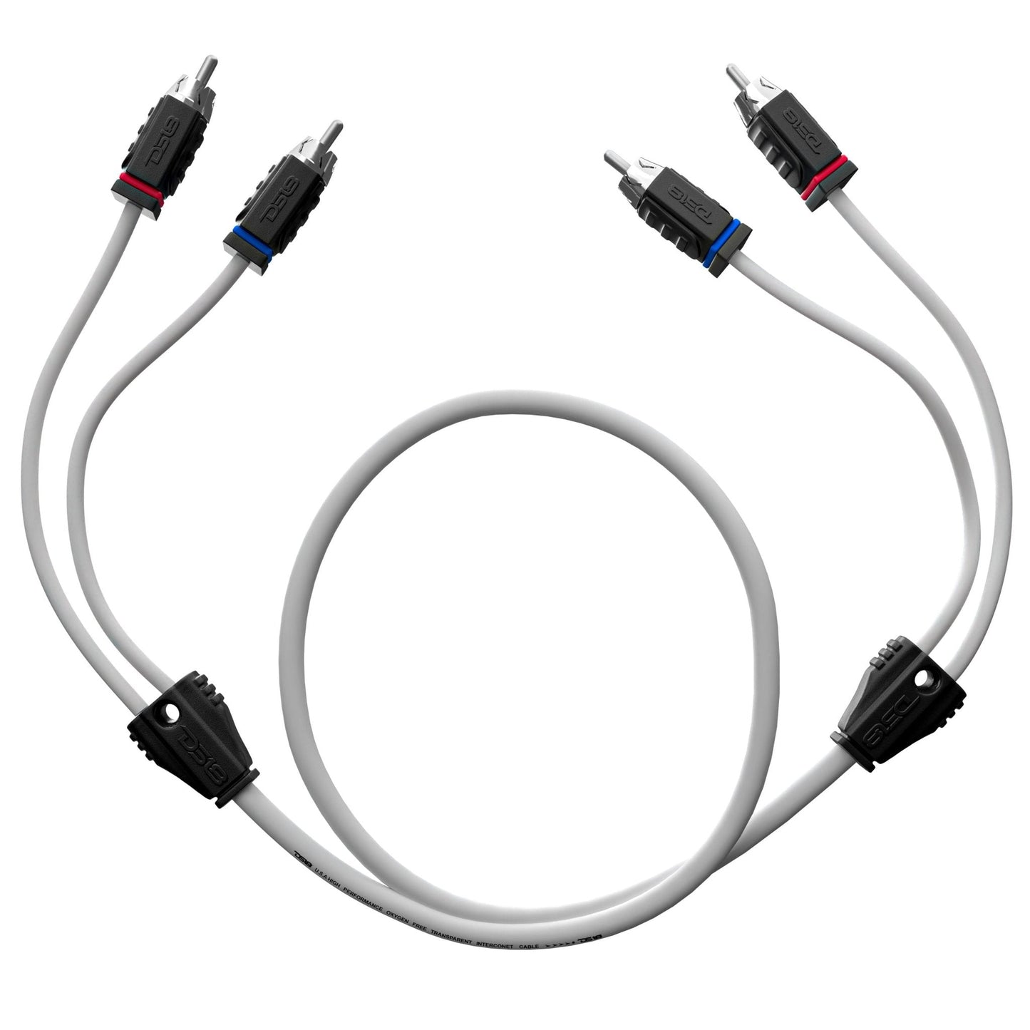 RCA Marine Grade Tinned 100% Copper OFC 3 Feet - WHITE