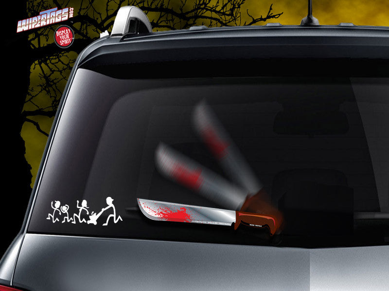 Bloody Machete WiperTags