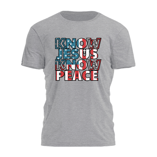 Know Jesus Know Peace Tee - 4238