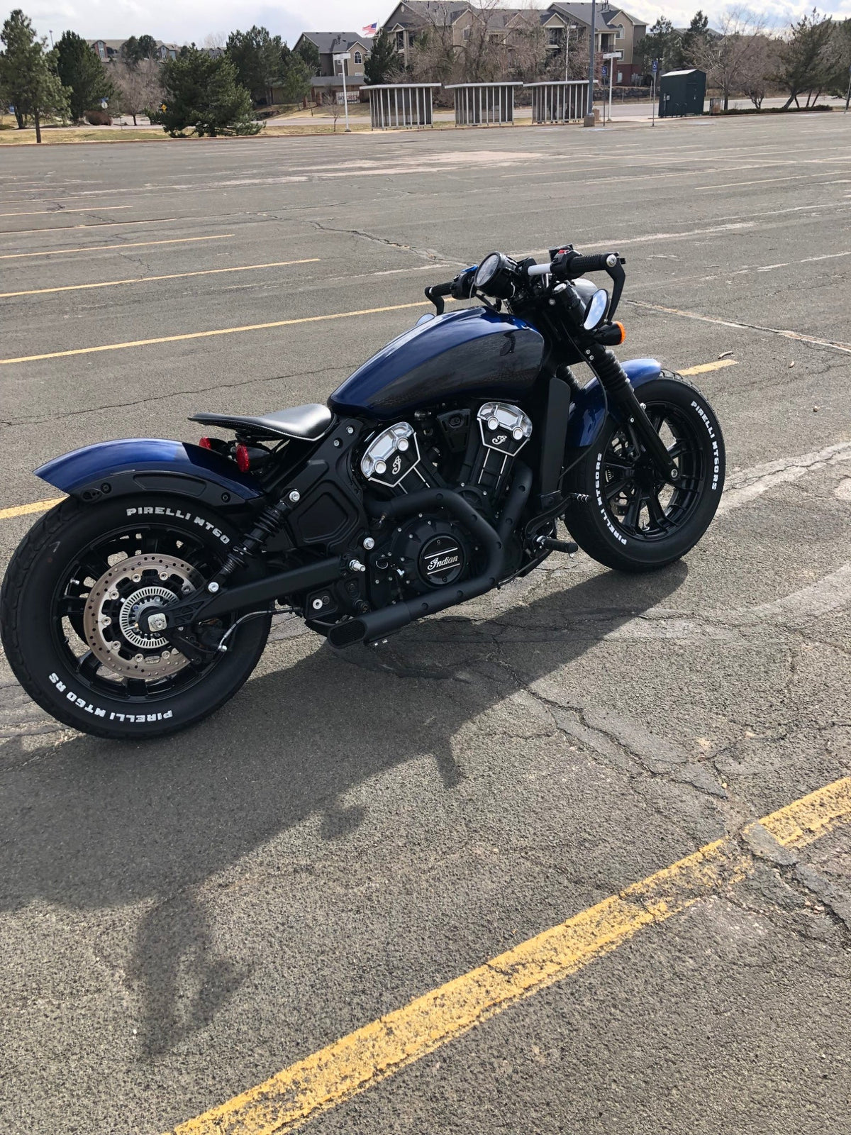 Mainframe - Indian Scout - Full Tank Color