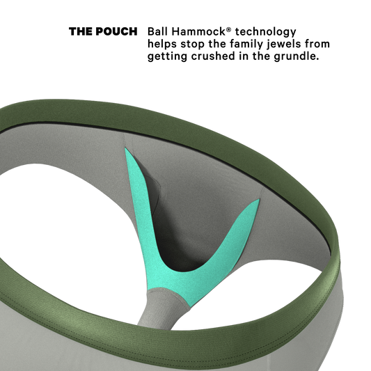 The Manzanilla | Olive Green Ball Hammock® Pouch Underwear Briefs