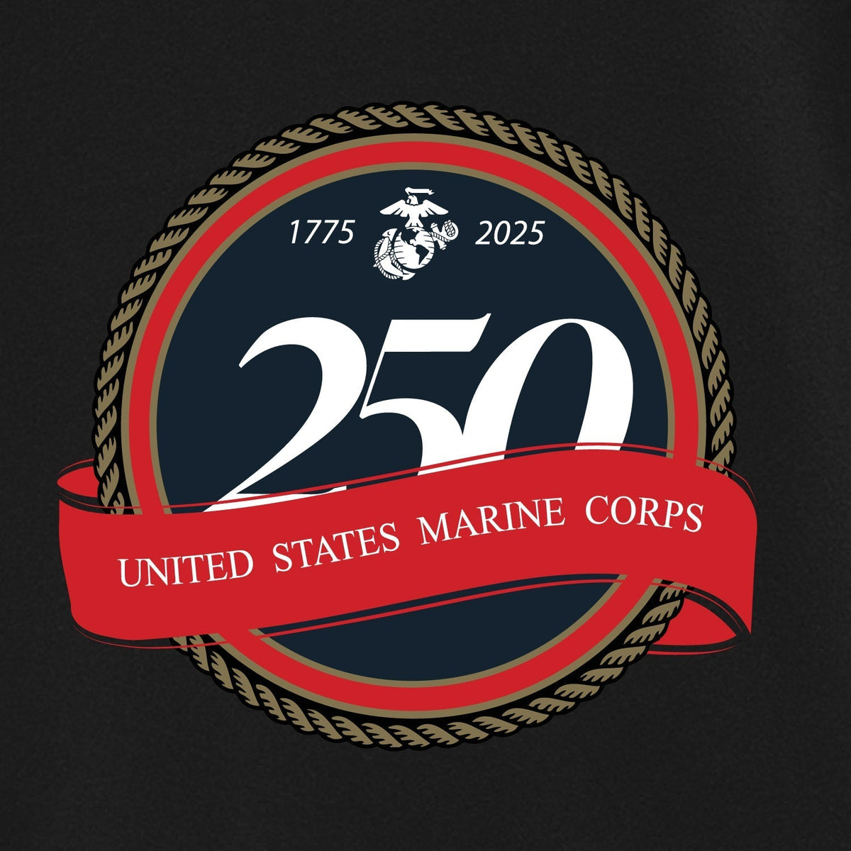 Marines 250th Anniversary Crewneck