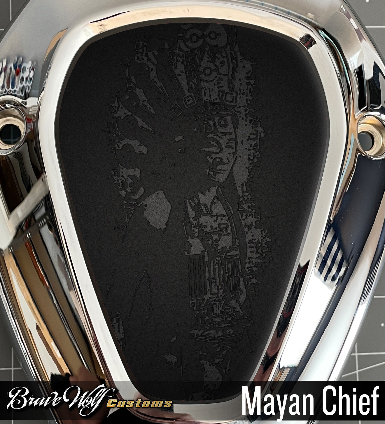 Powerplus V-Cover Decal - Mayan Chief